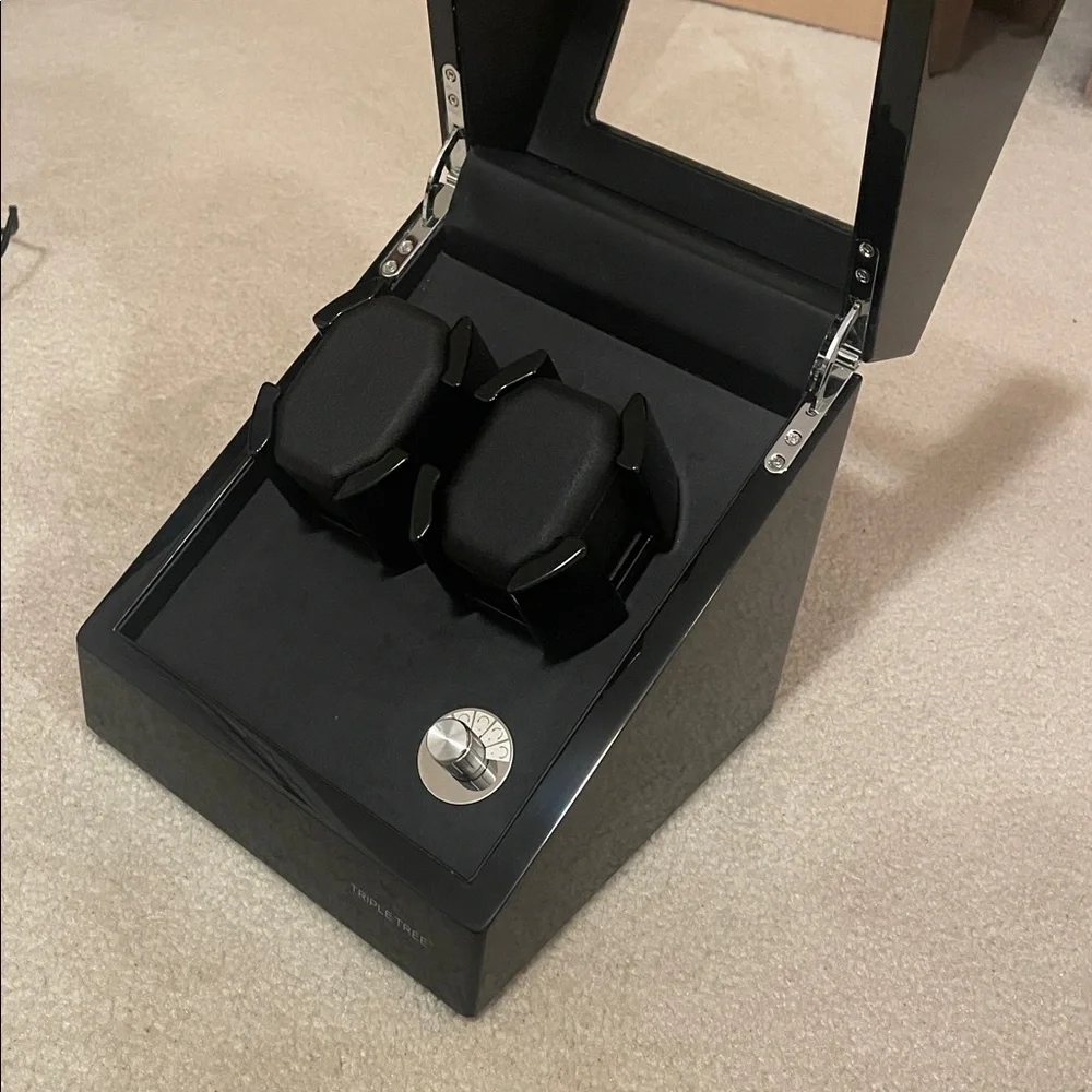 2 Watch Electric Watch Winder - Picture 2 of 5